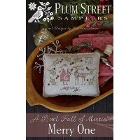 Plum Street Samplers - Serial Bowl - Bowl Full of Merries - Merry One Leaflet