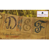 Summer House Stitche Workes - Calico Sampler #2 - DEF