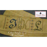 Summer House Stitche Workes - Calico Sampler #4 - JKL