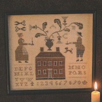 With Thy Needle and Thread - The Candlestick Maker Sampler