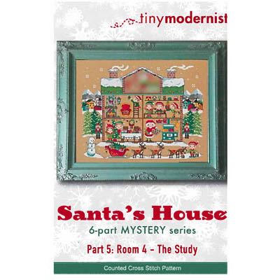 Tiny Modernist - Santa's House Part 5 - Room 4 - The Study