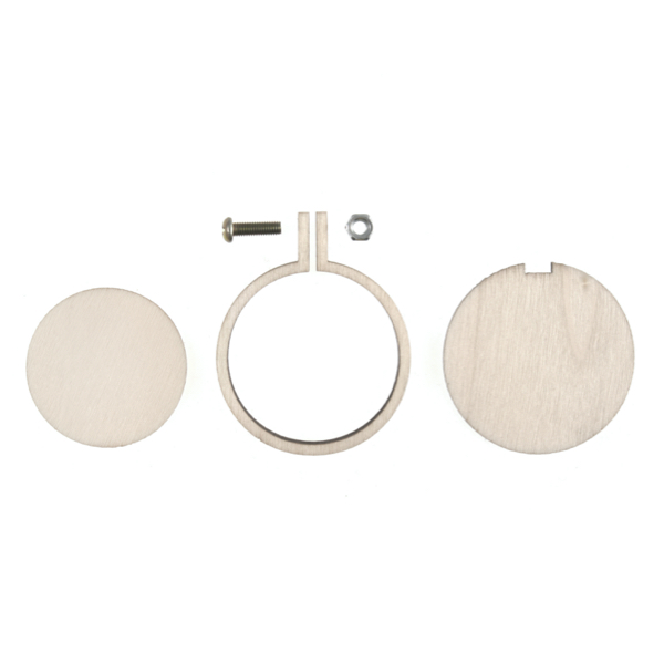 Trimits - Mini Embroidery Hoop Frames - Round (Pack of 3)